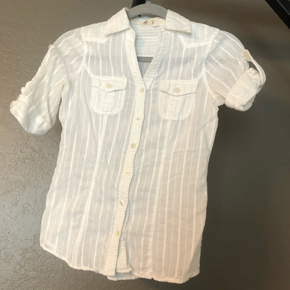 Miss Juniors Button Up Top